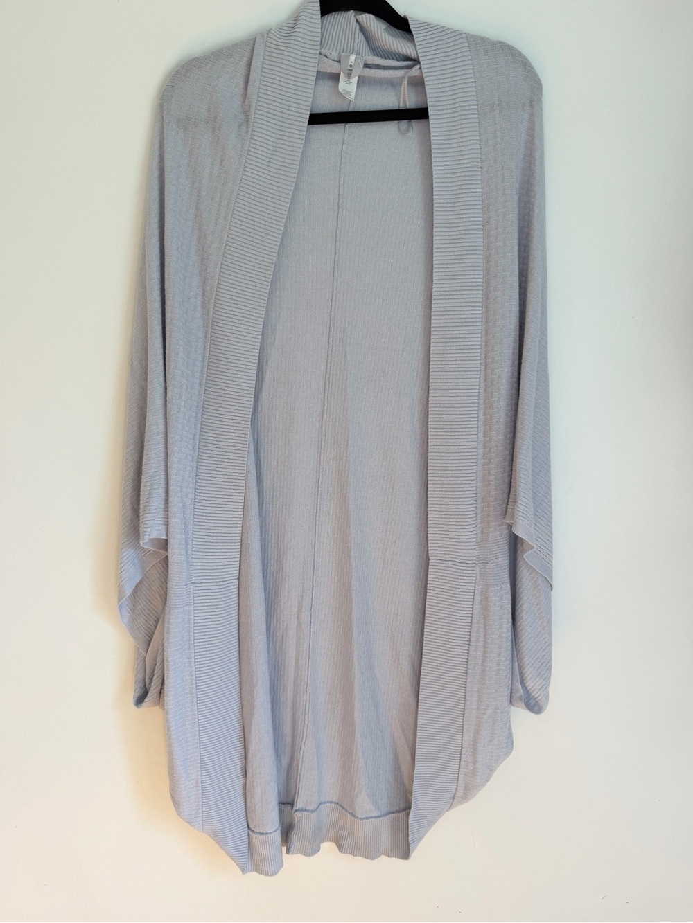 Lululemon Stillness Wrap Viscose Blend Womens One Size Periwinkle silk blend